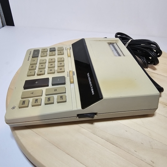 Texas Instruments TI-5040 II Electronic Adding Machine Calculator Working missin - Picture 3 of 7